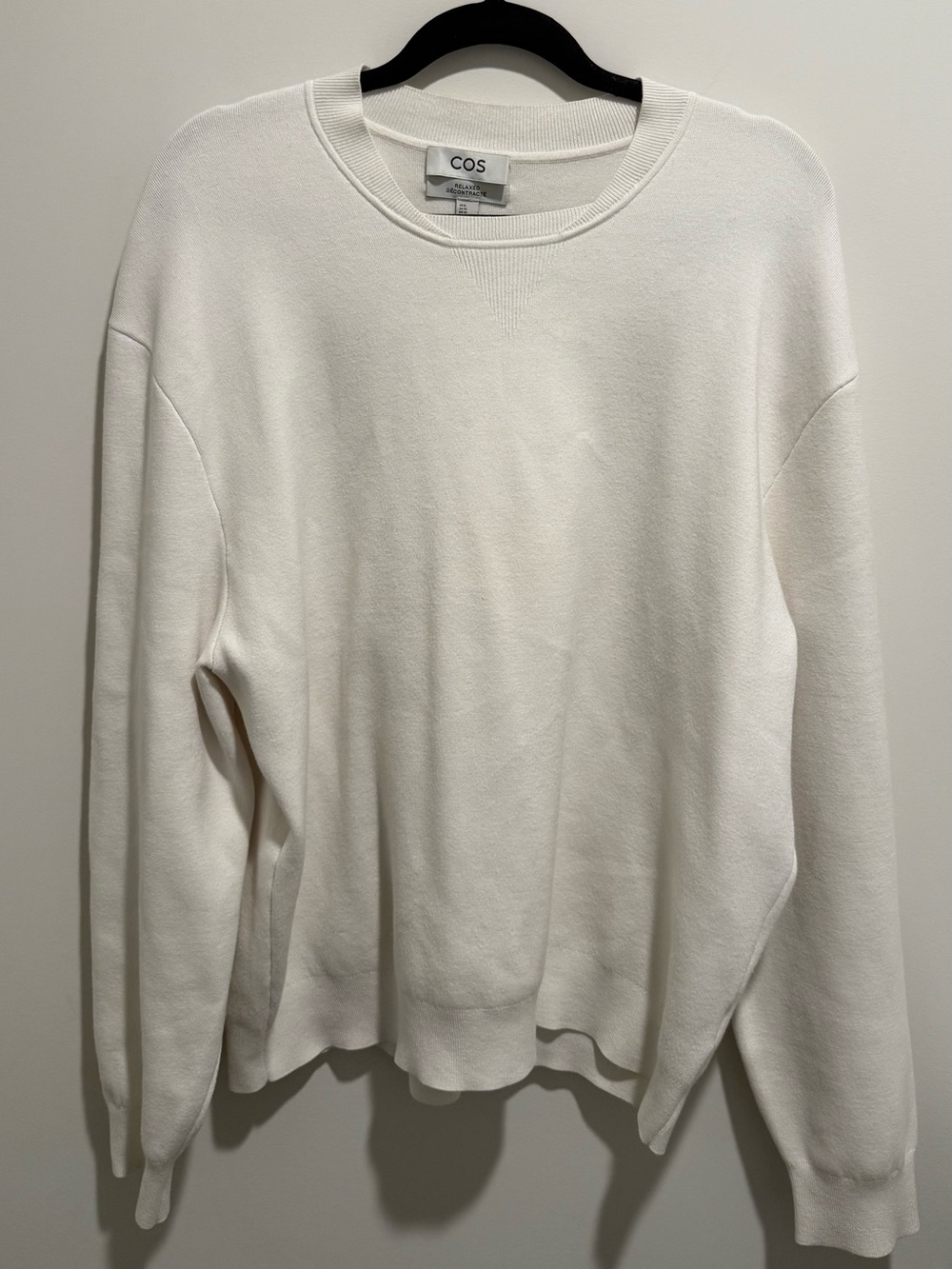 COS Pullover White Sweater